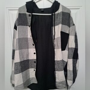 Black and White Striped Sweater